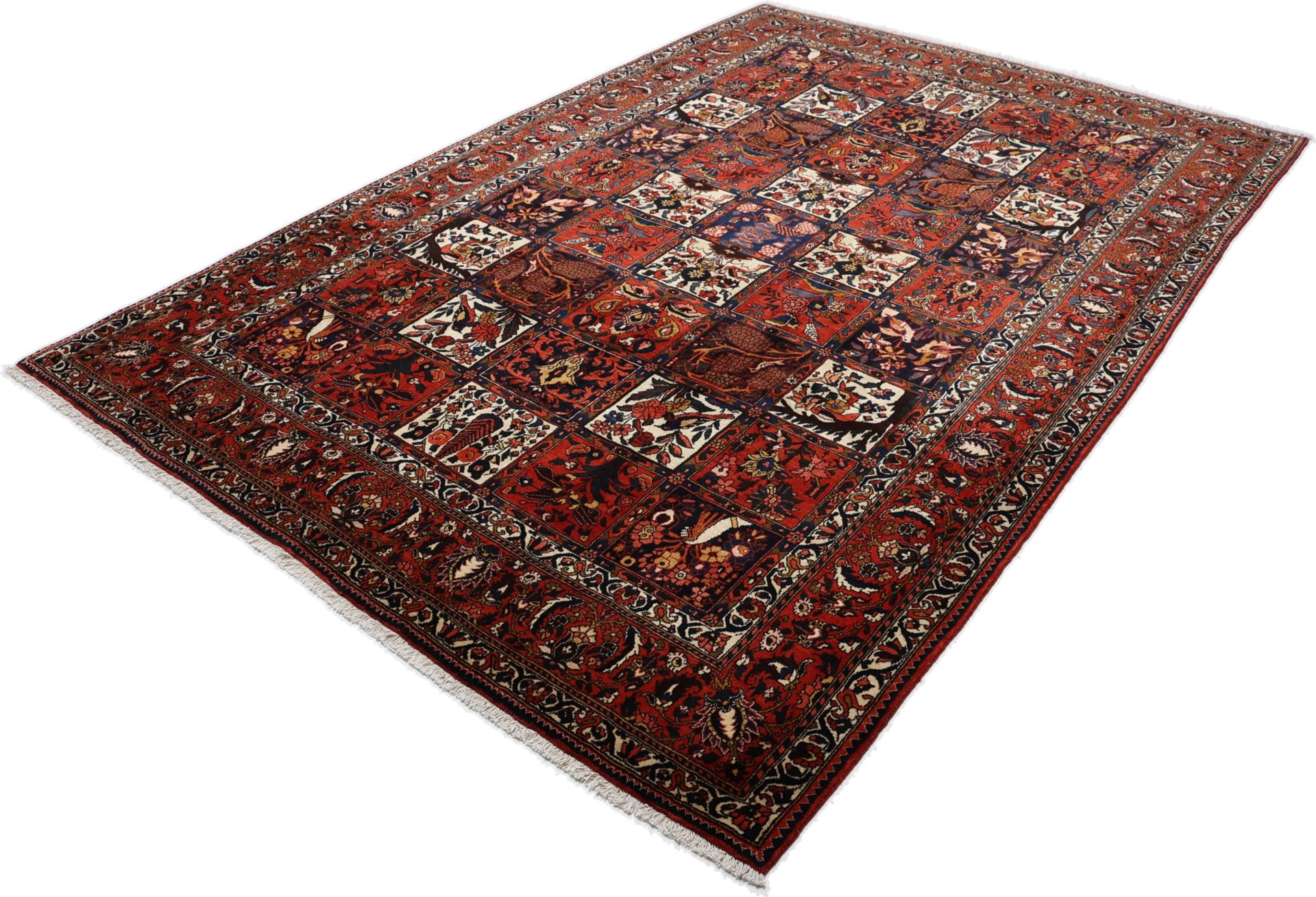 Wool Bakhtiari Persian Rug 217 × 315 cm, hand-knotted - Image 3