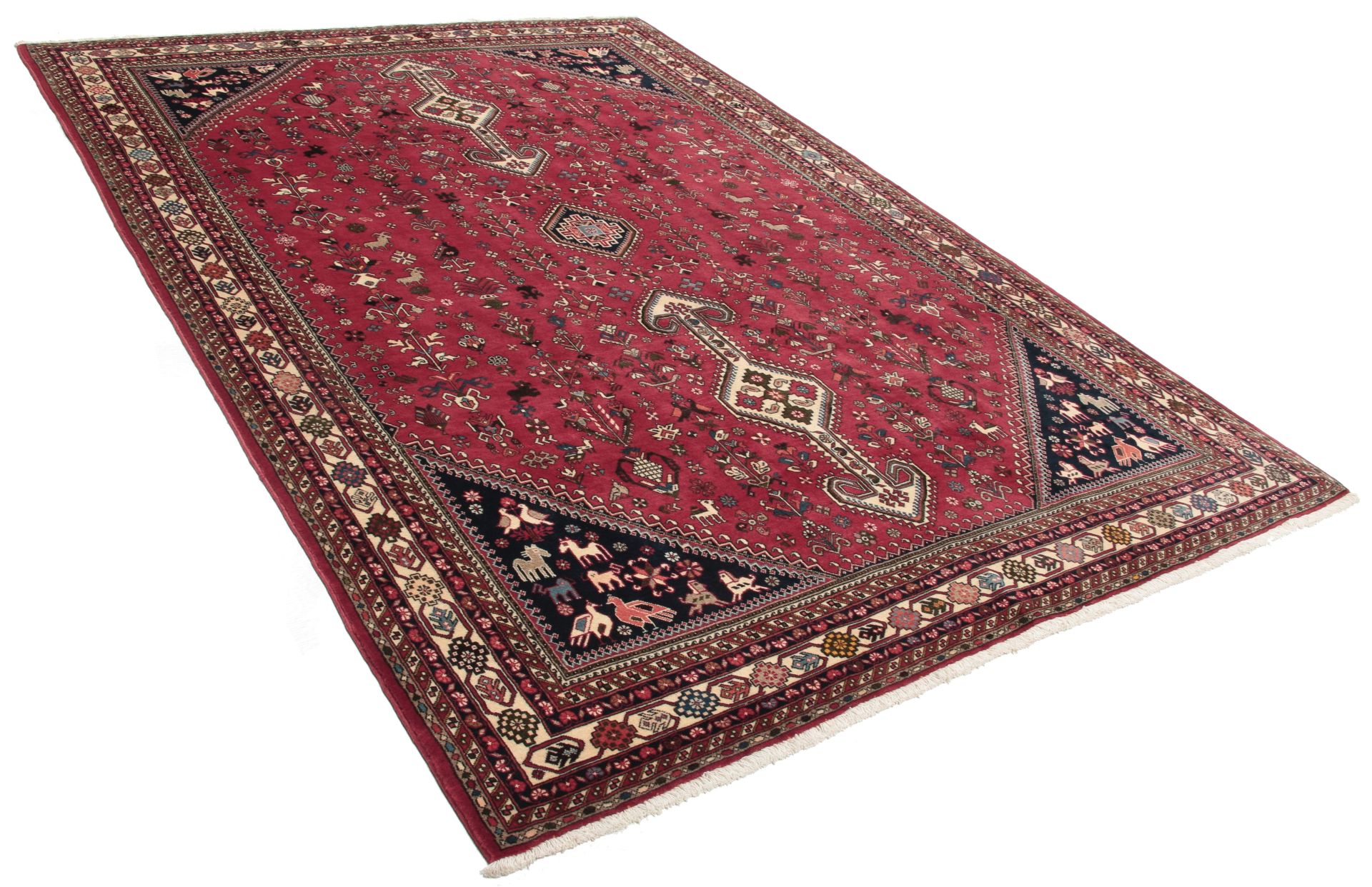 Alternative view of Persian Rug 200 × 290 cm in Wool, hand-knotted