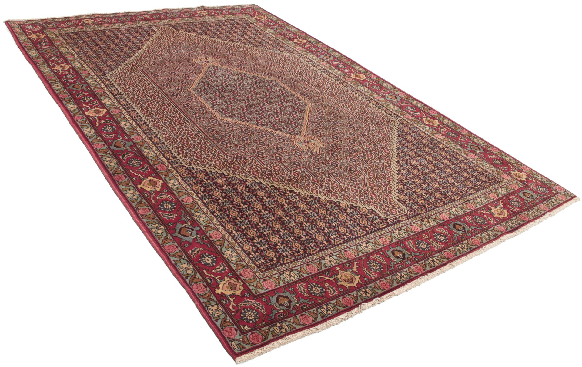 Alternative view of Hand-Knotted Persian Rug, 203 × 310 cm, Wool