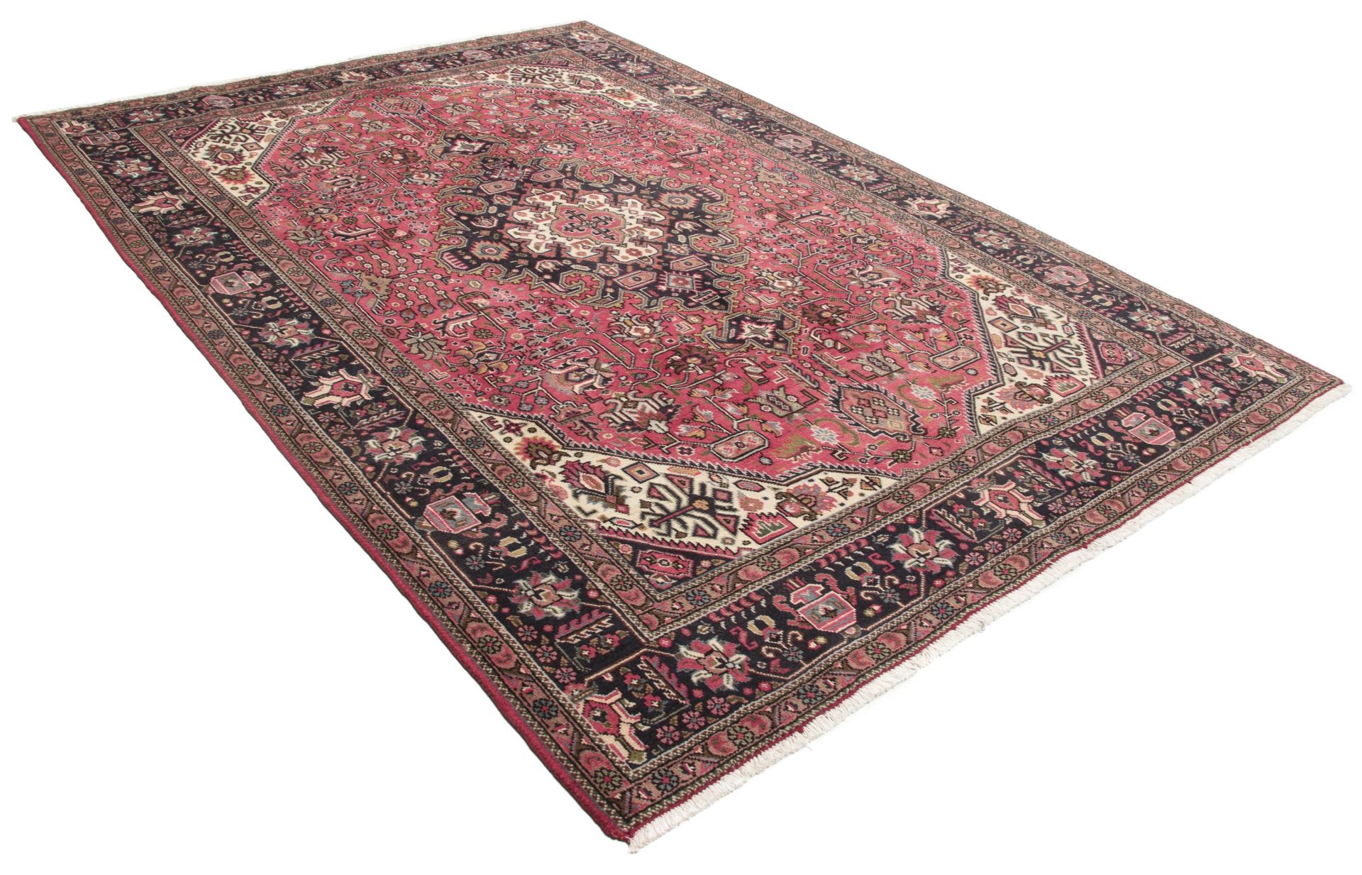 Alternative view of Hand-Knotted Tabriz Persian Rug, 200 × 285 cm