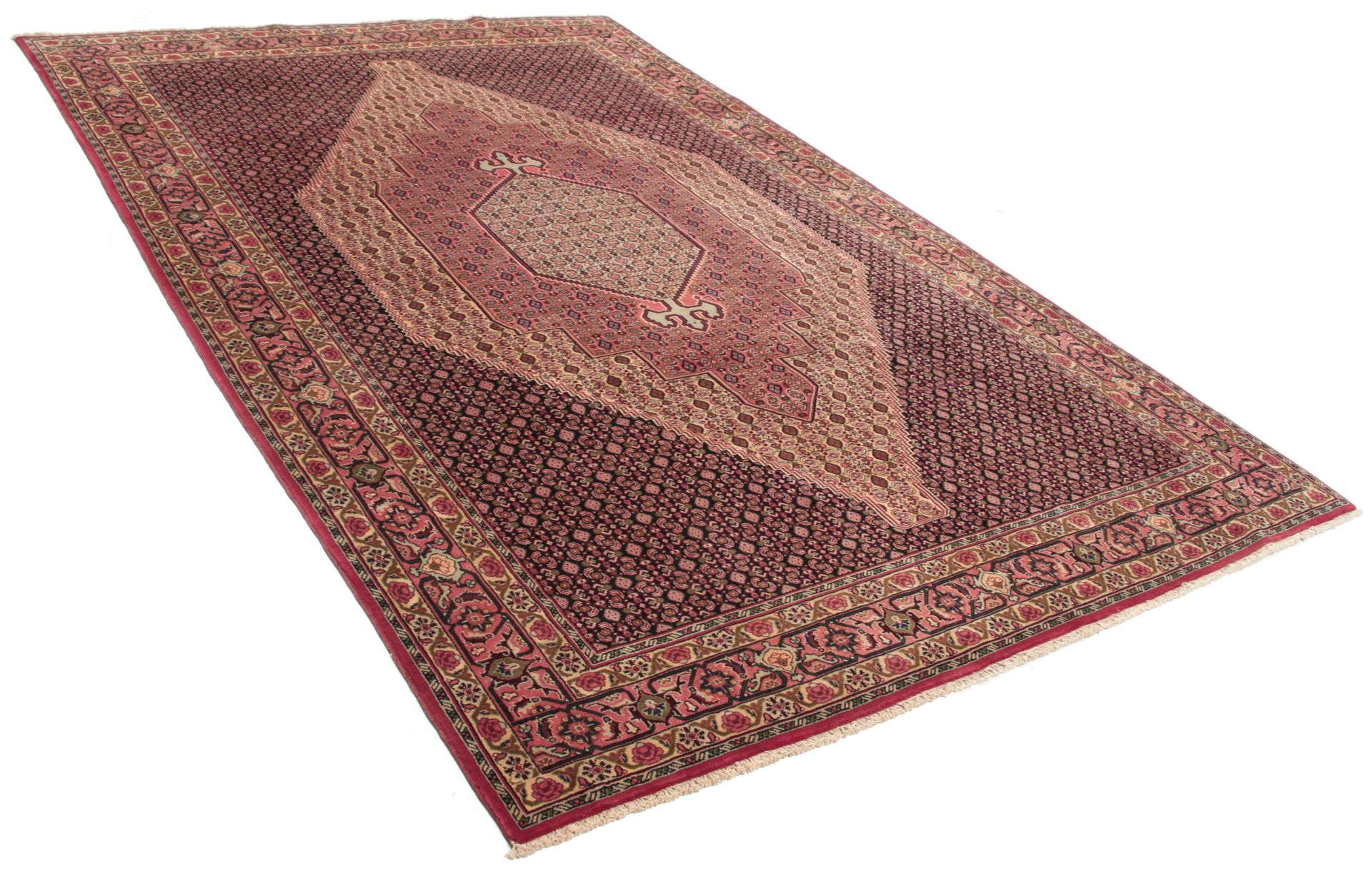Alternative view of Hand-Knotted Persian Rug, 200 × 310 cm, Wool