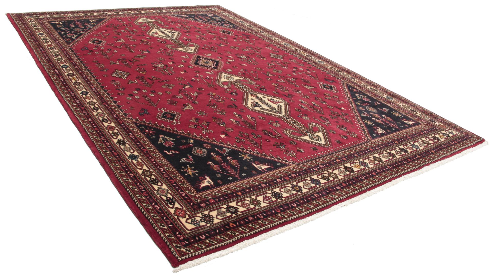 Alternative view of Persian Rug 205 × 295 cm in Wool, hand-knotted