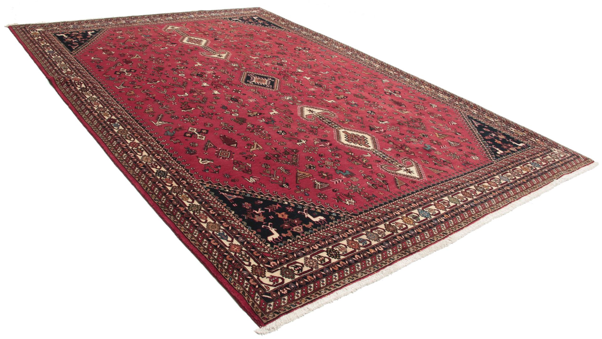 Alternative view of Persian Rug 207 × 300 cm in Wool, hand-knotted