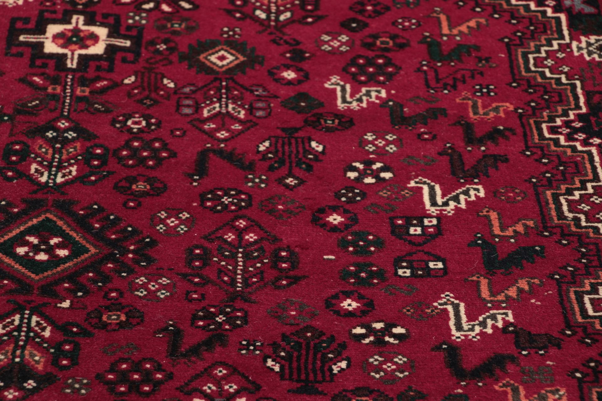 Wool Qashqai Persian Rug 210 × 310 cm, hand-knotted - Image 4