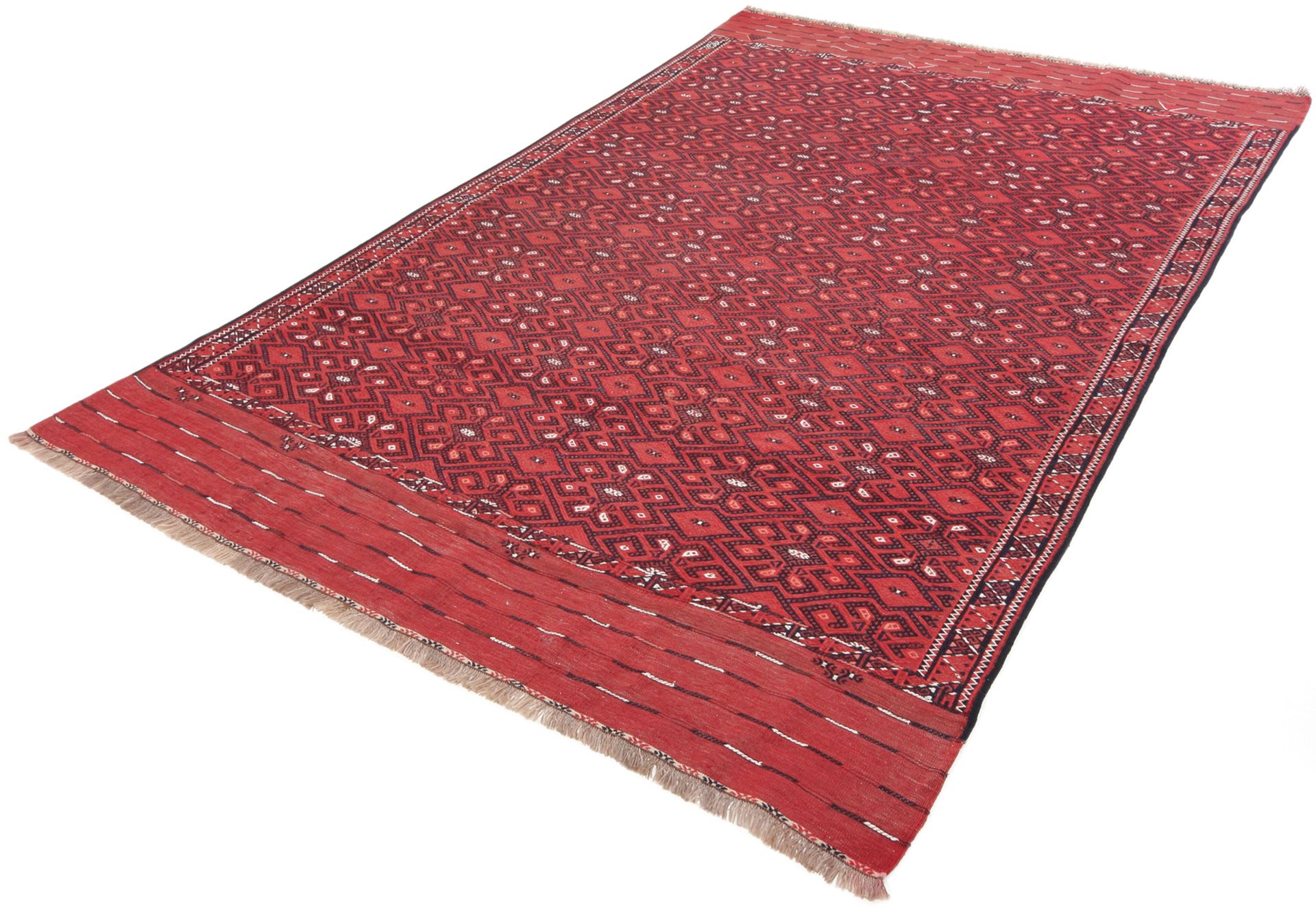 Alternative view of Wool Mashhad Persian Rug 188 × 312 cm, hand-knotted