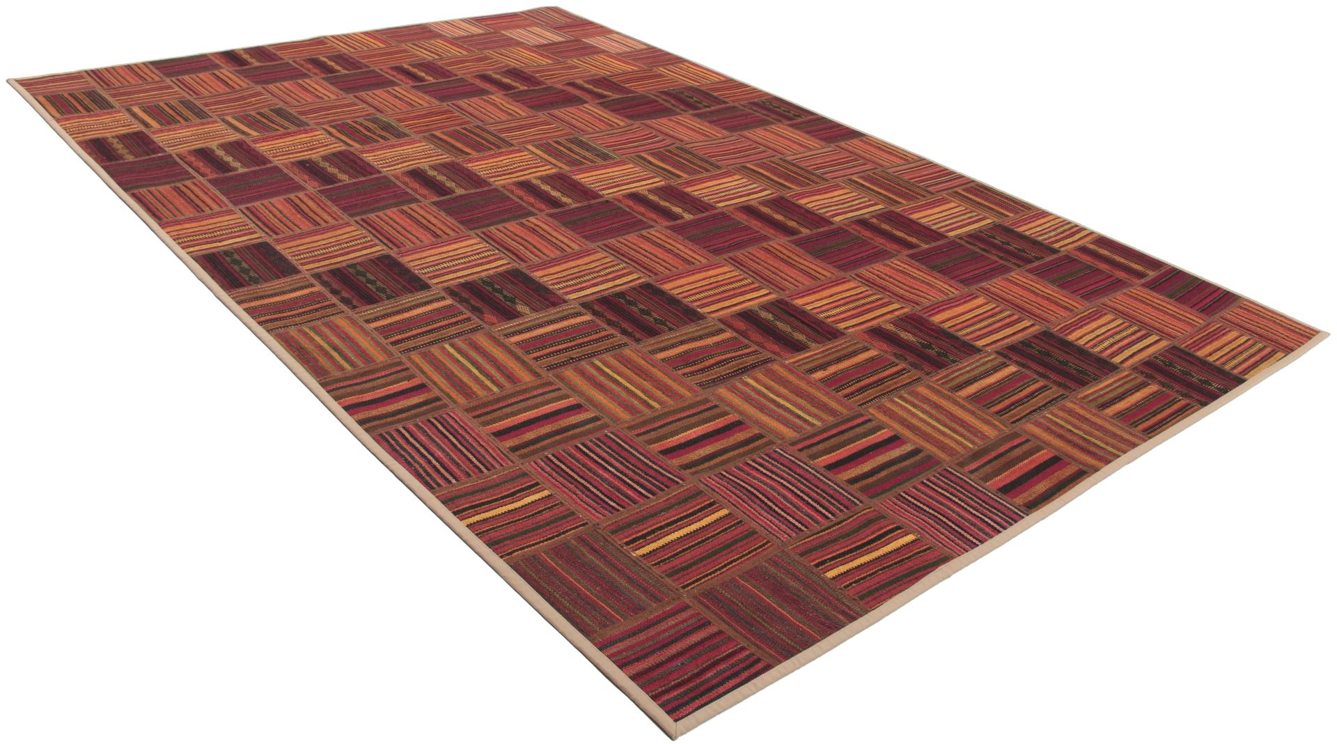 Alternative view of Kilim Persian Rug 194 × 295 cm in Wool, hand-woven