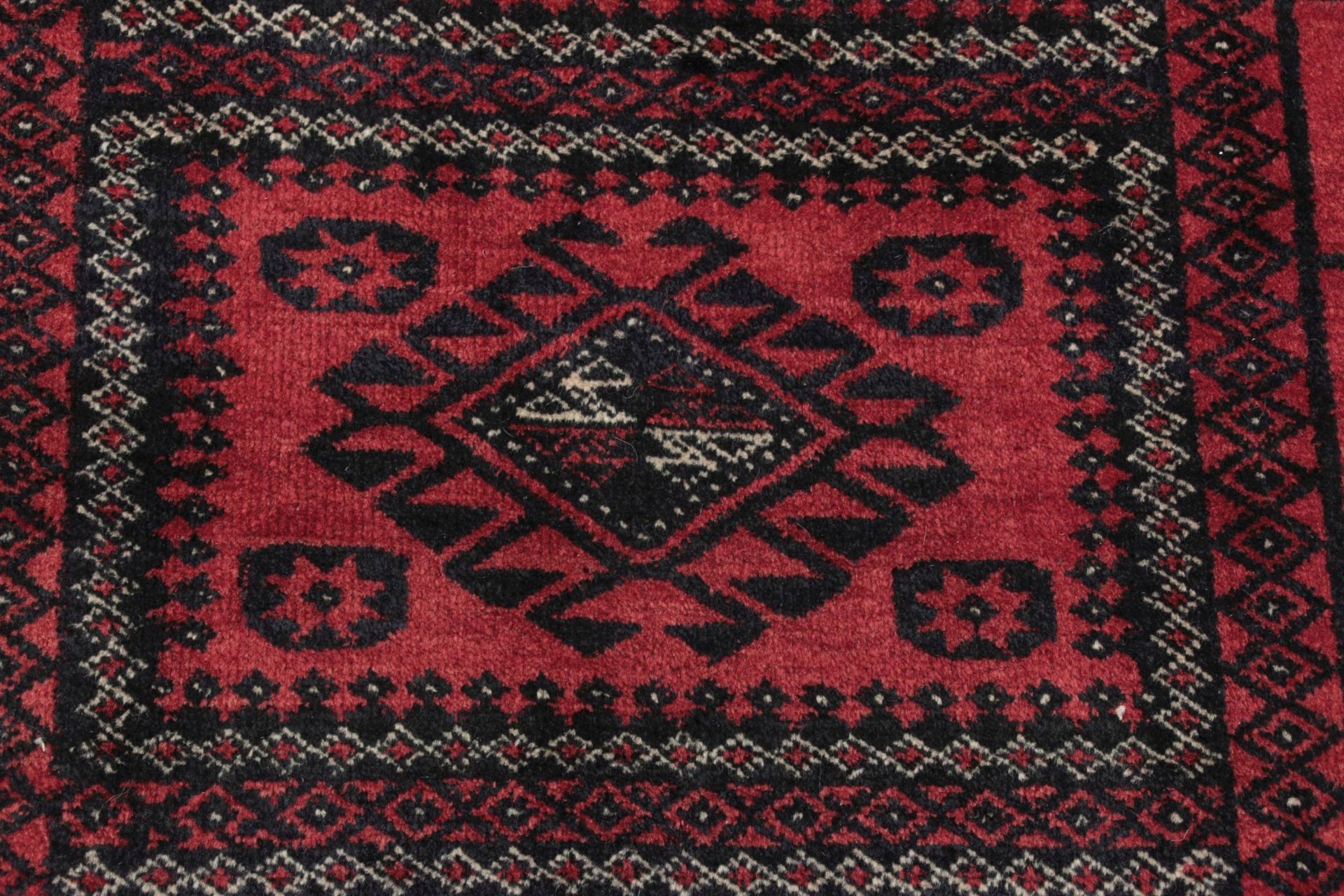 Hand-Knotted Baluch Persian Rug, 210 × 290 cm, Wool - Image 3