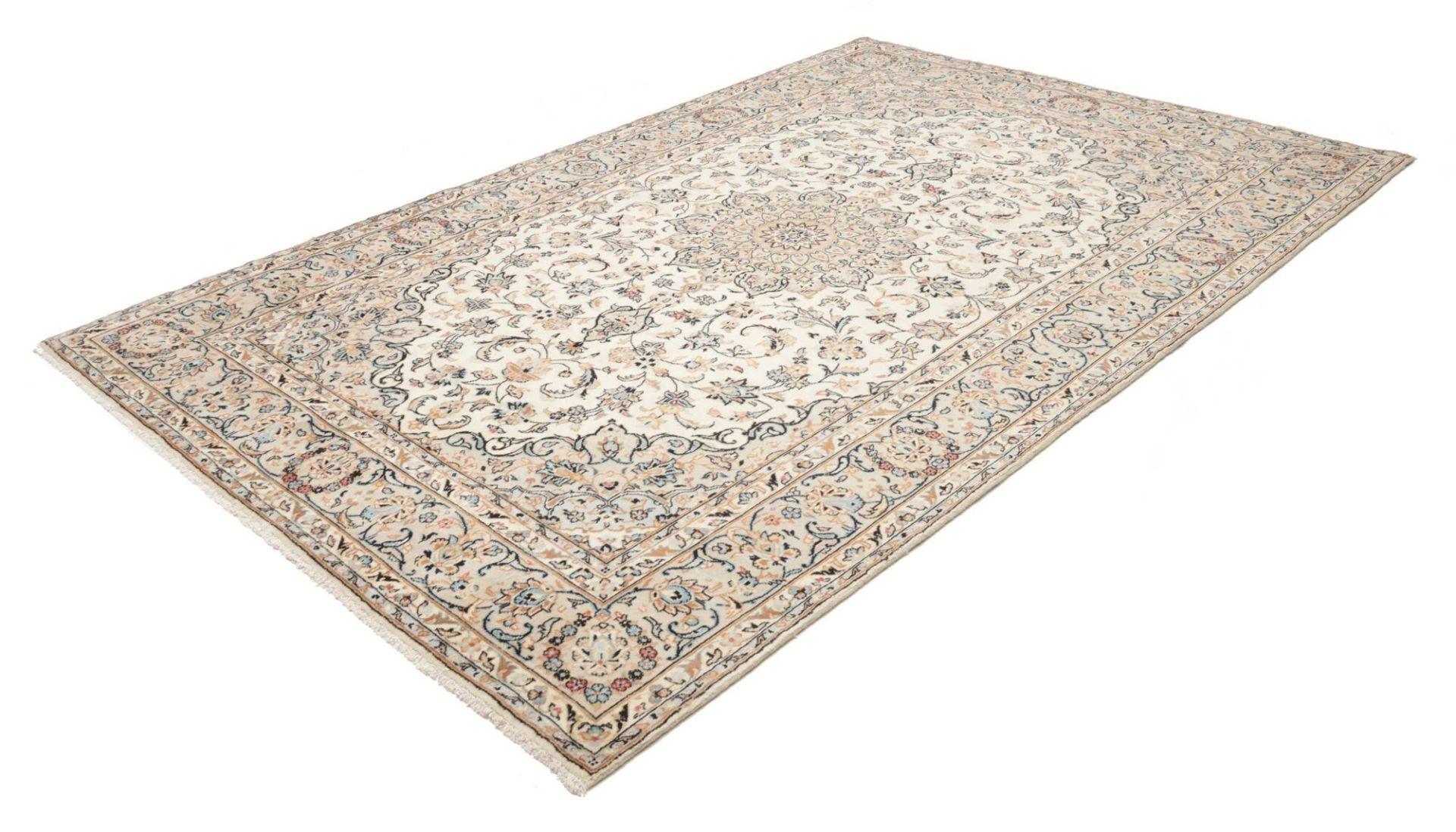 Alternative view of Wool Kashan Persian Rug 201 × 303 cm, hand-knotted