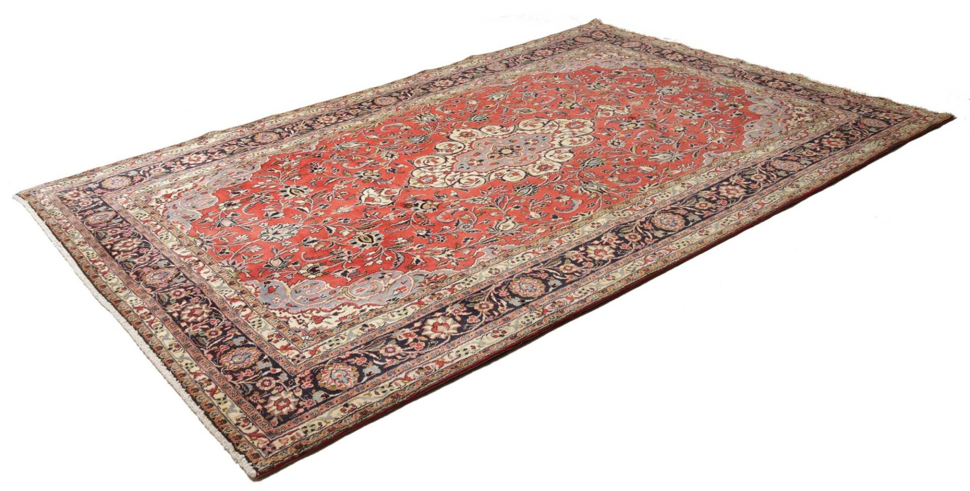 Alternative view of Wool Hamadan Persian Rug 211 × 323 cm, hand-knotted