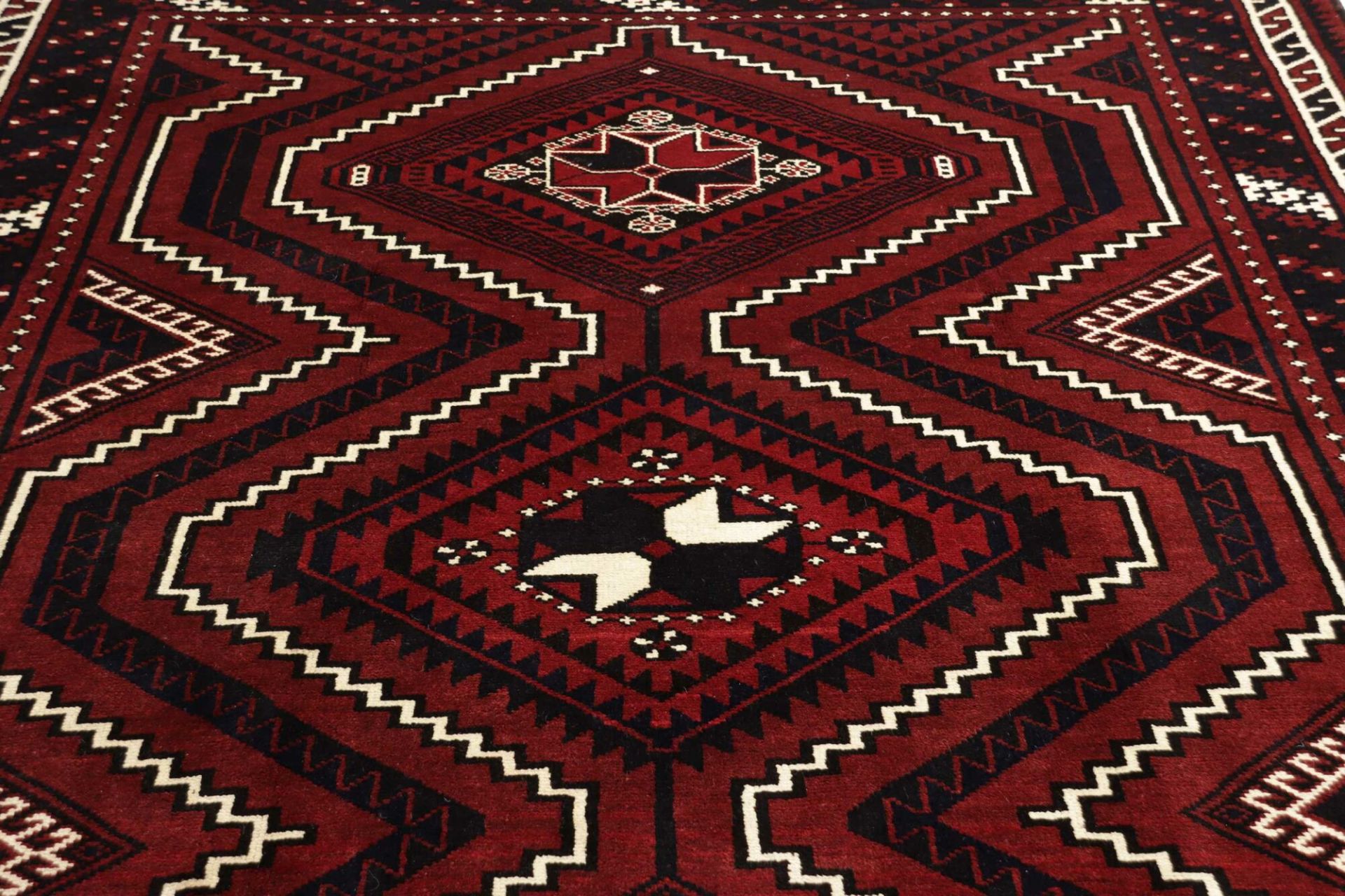 Hand-Knotted Persian Rug, 216 × 289 cm, Wool - Image 9