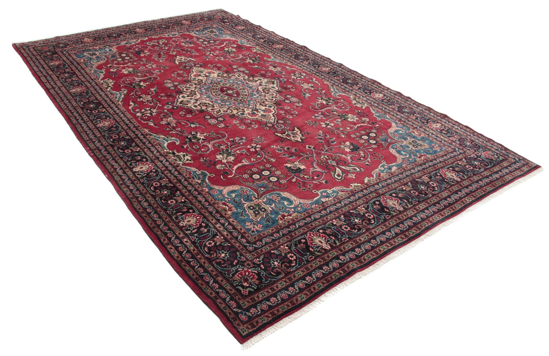 Alternative view of Hamadan Persian Rug 208 × 330 cm, hand-knotted