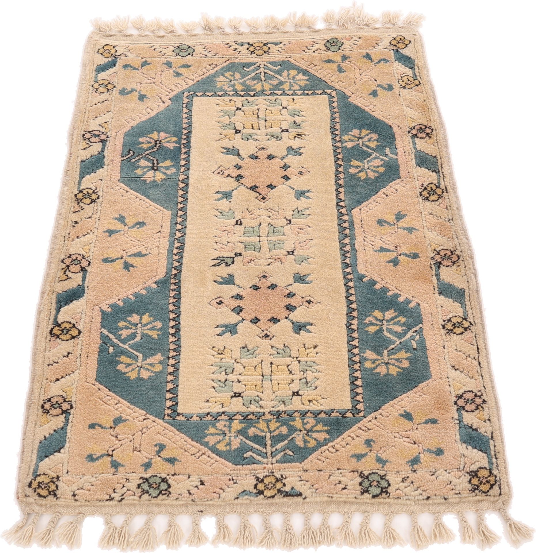Alternative view of Hand-Knotted Persian Rug, 111 × 82 cm, Wool