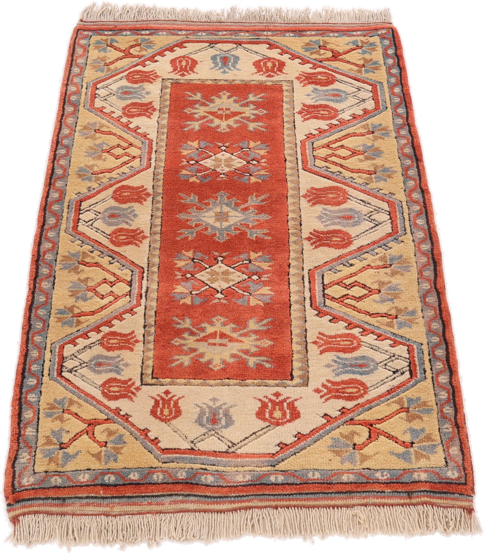 Alternative view of Persian Rug 125 × 82 cm in Wool, hand-knotted