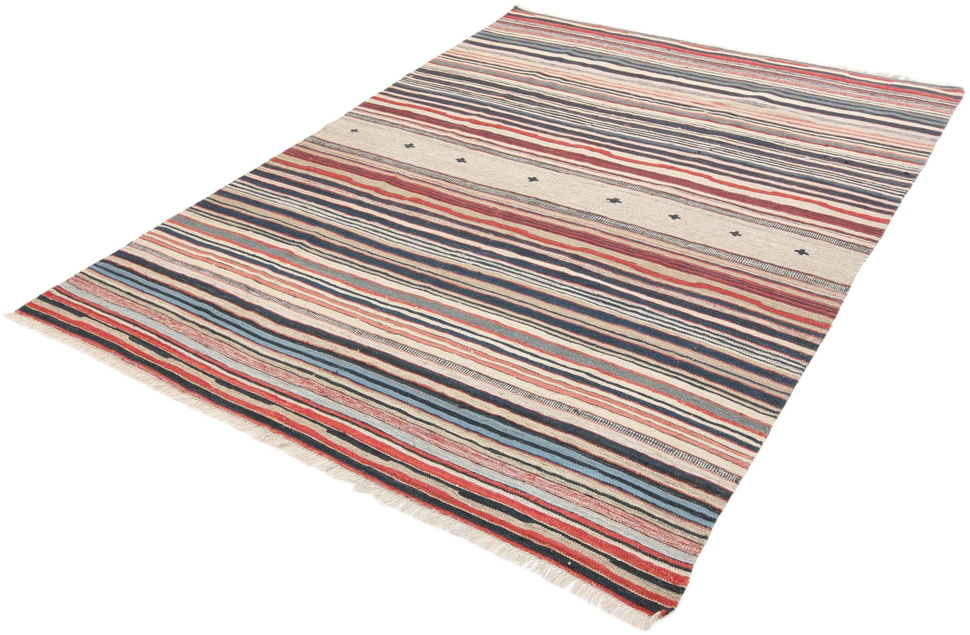 Alternative view of Hand-Woven Kilim Persian Rug, 188 × 273 cm, Wool