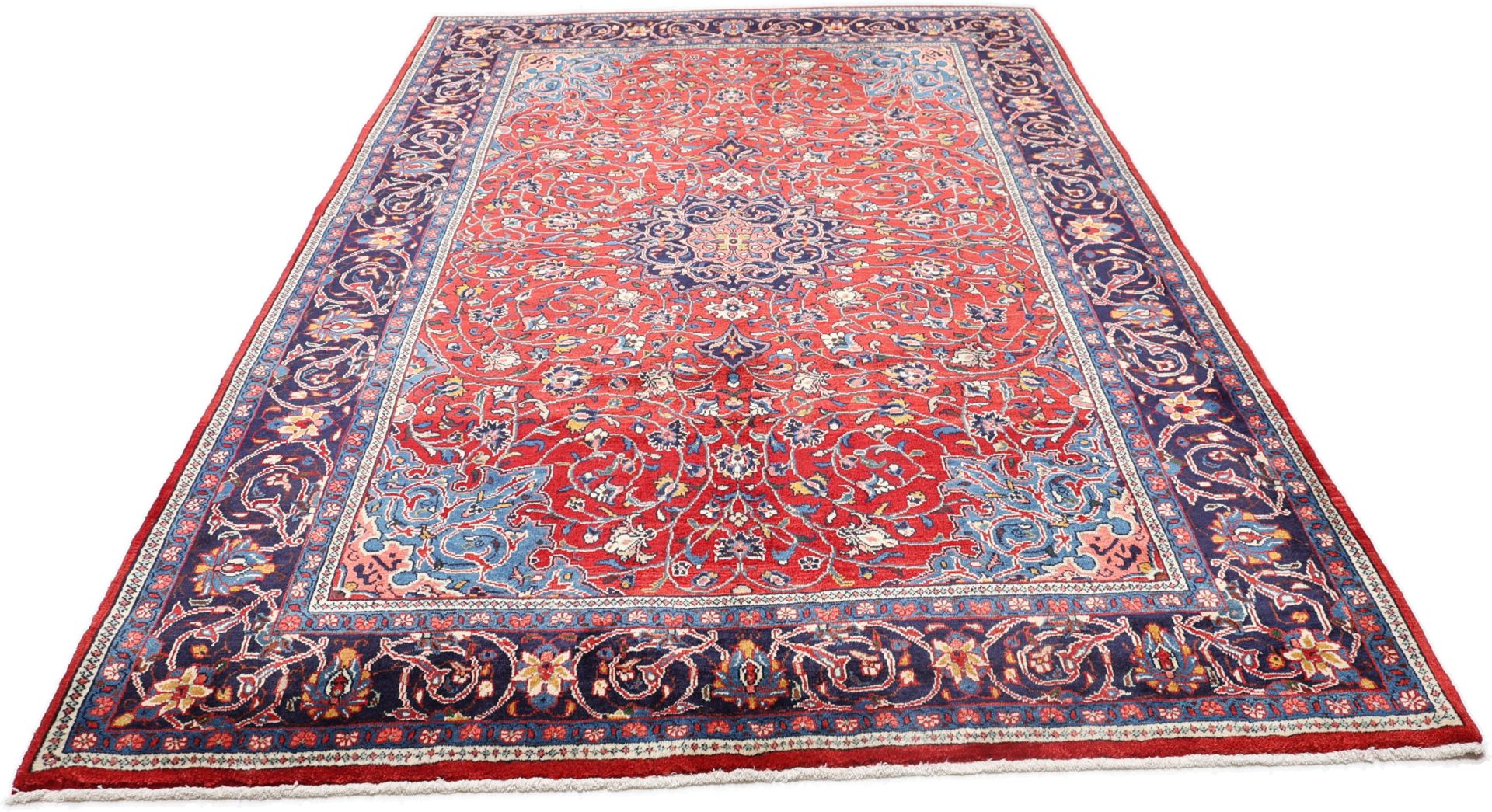 Alternative view of Wool Persian Rug 210 × 318 cm, hand-knotted