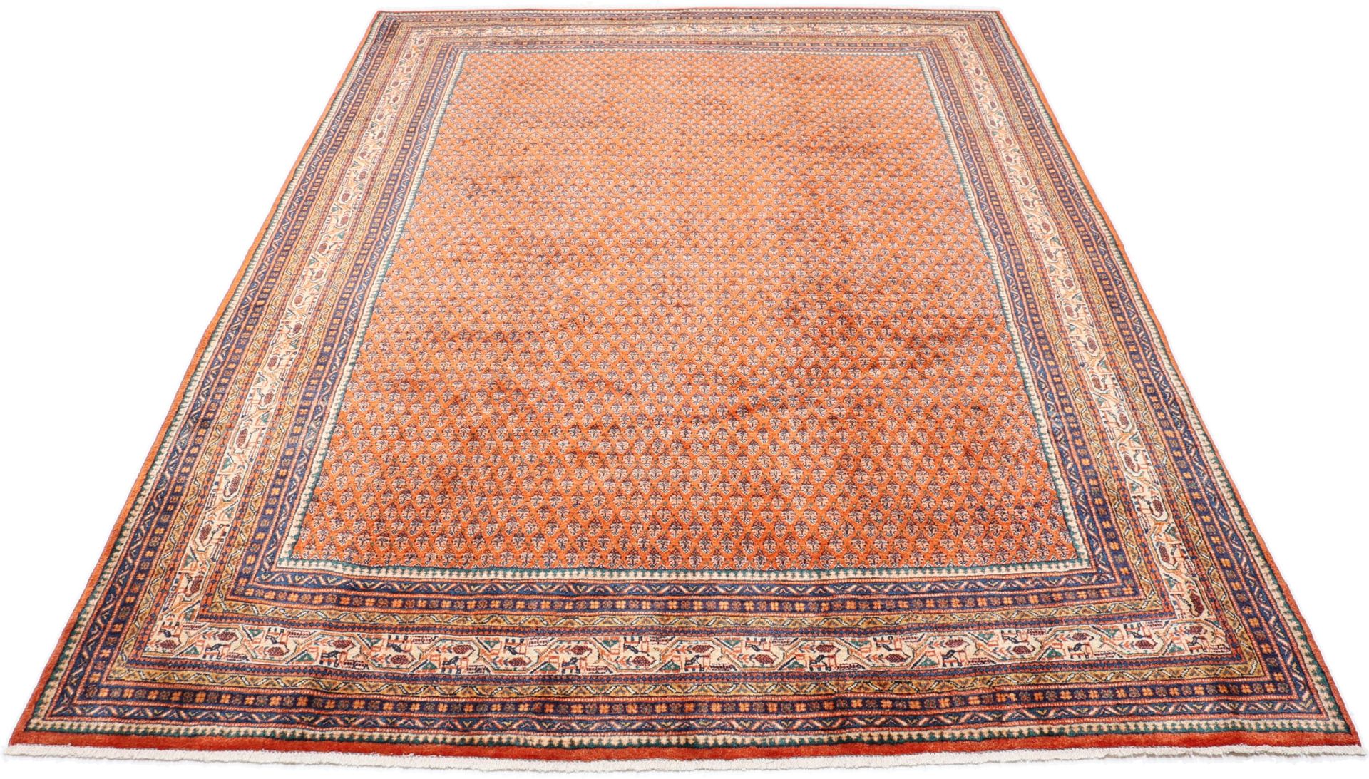 Alternative view of Wool Sarouk Persian Rug 245 × 330 cm, hand-knotted
