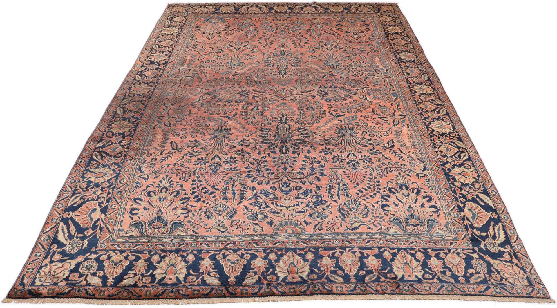 Alternative view of Antique Sarouk Persian Rug 233 × 342 cm, Wool