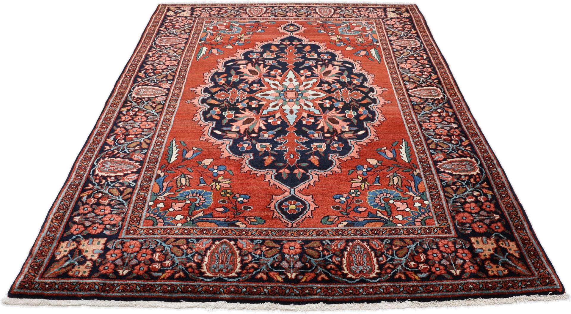 Alternative view of Antique Persian Rug 158 × 212 cm, Wool