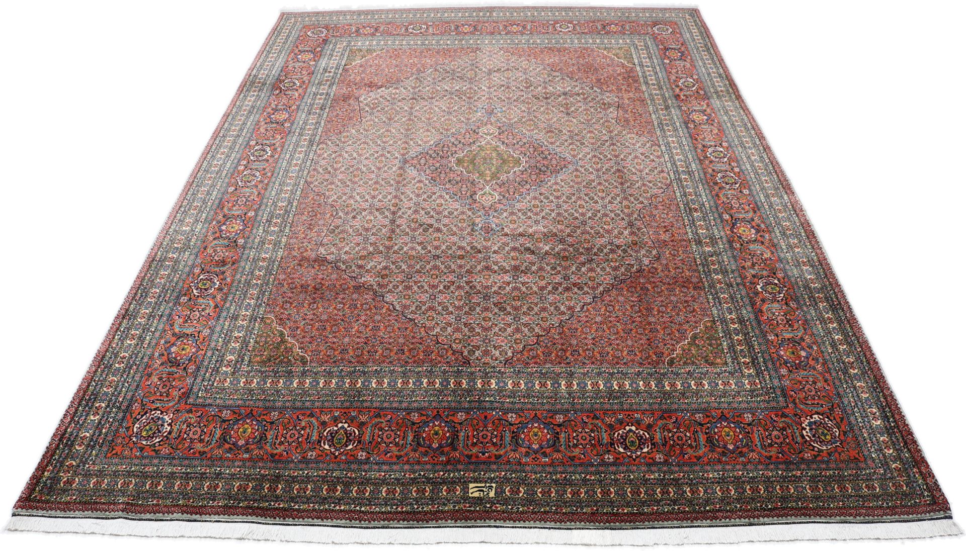 Alternative view of Hand-Knotted Persian Rug, 259 × 364 cm, Wool