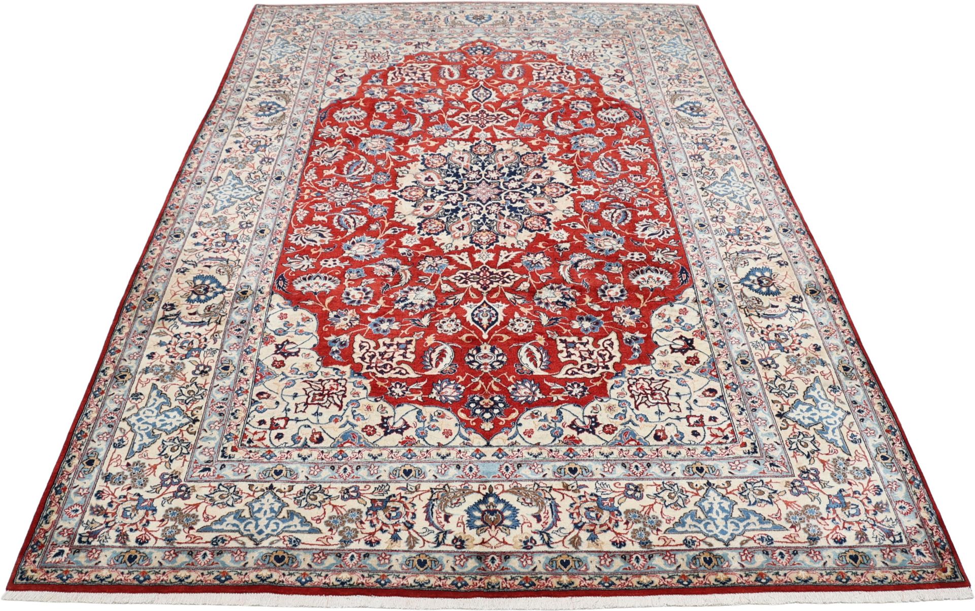 Alternative view of Wool Persian Rug 212 × 314 cm, hand-knotted