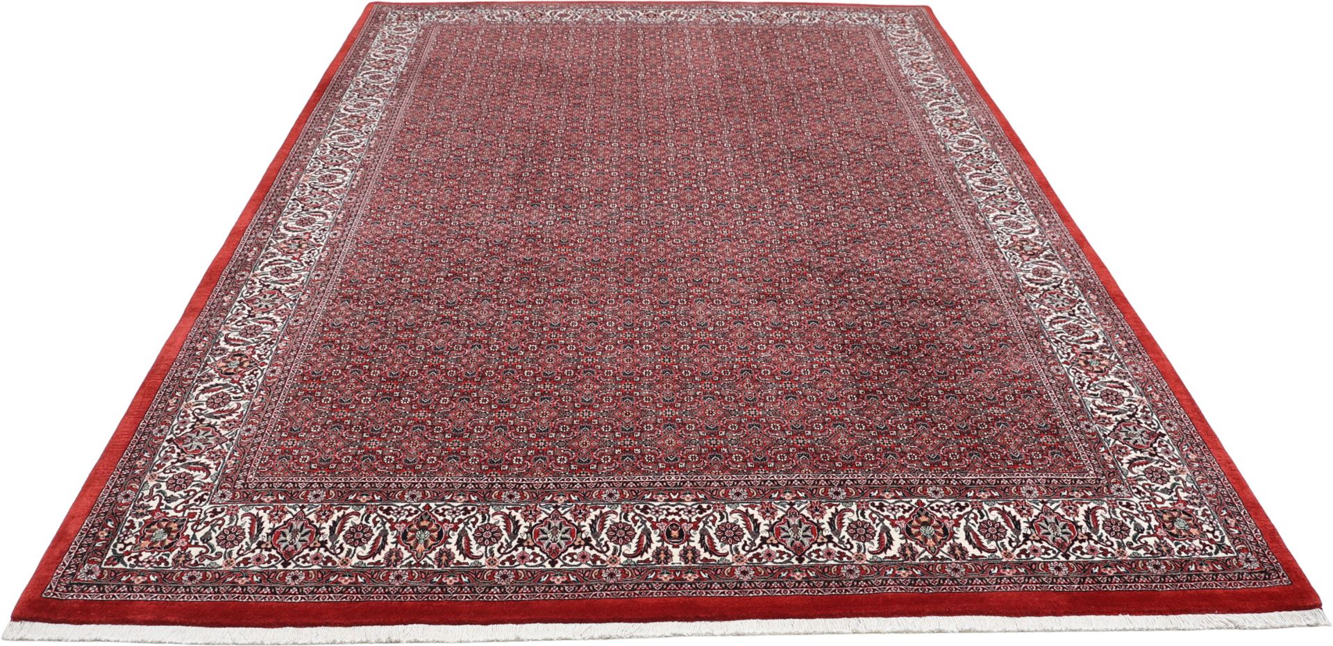 Alternative view of Wool & Silk Bijar Persian Rug 250 × 360 cm, hand-knotted