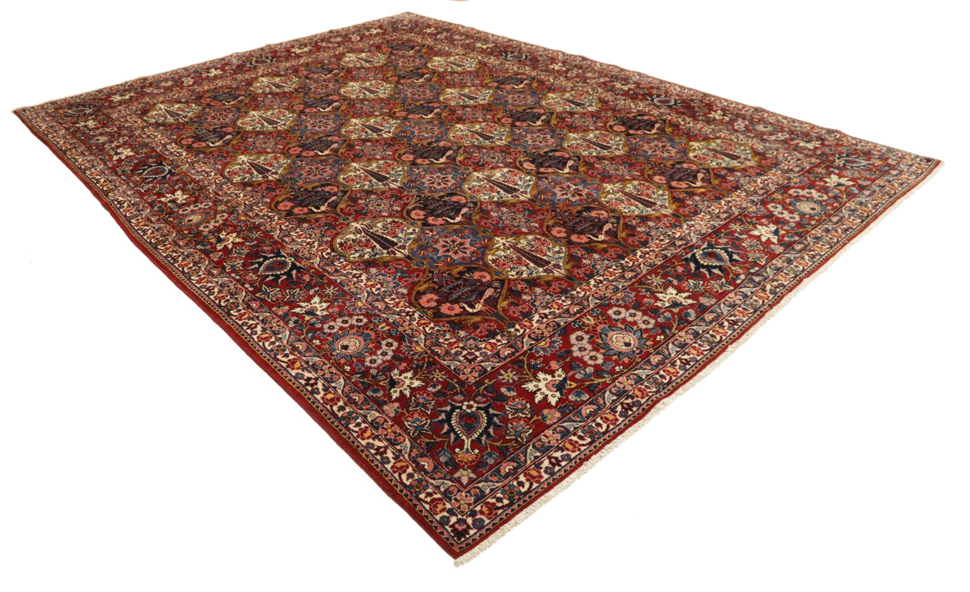 Alternative view of Hand-Knotted Bakhtiari Persian Rug, 320 × 430 cm, Wool