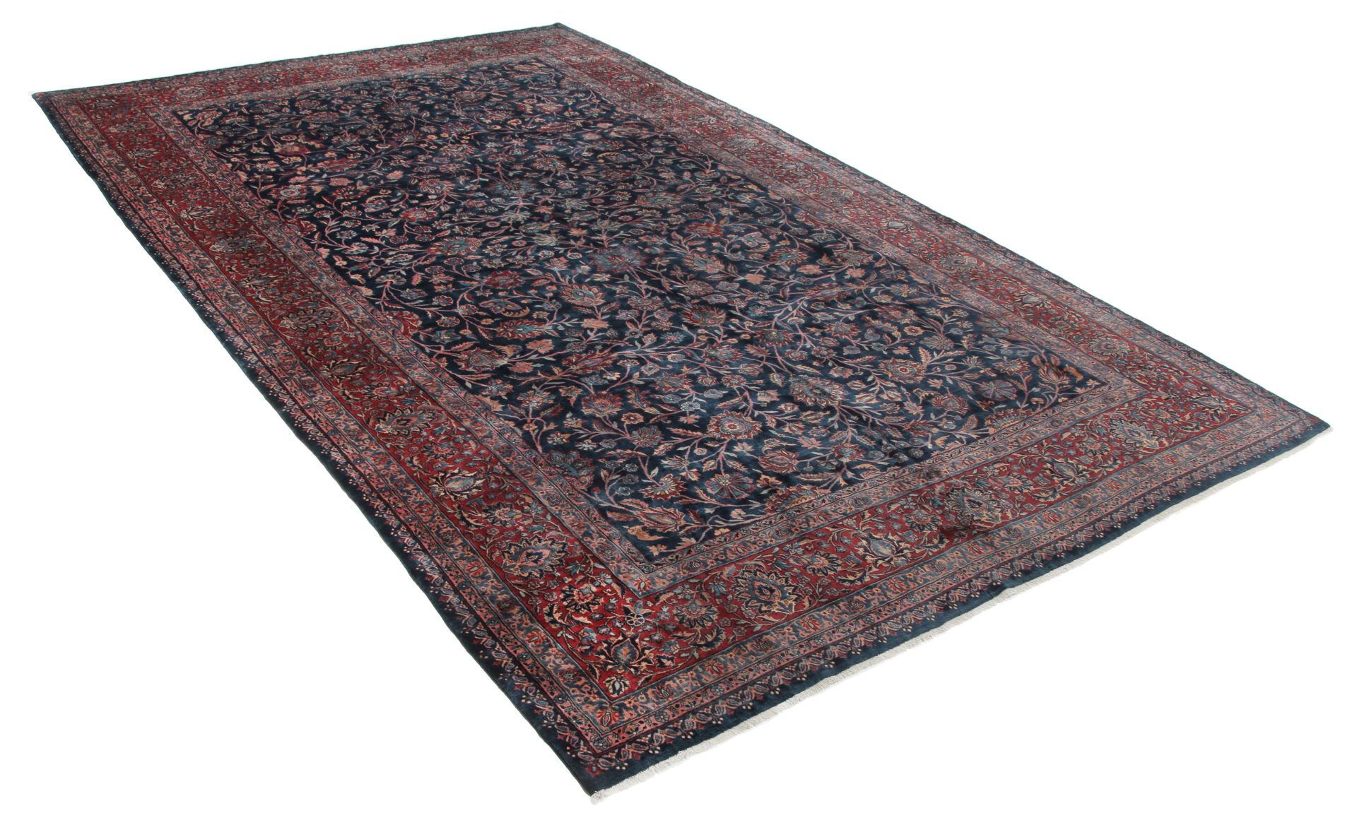 Alternative view of Wool Kashan Persian Rug 293 × 460 cm, hand-knotted