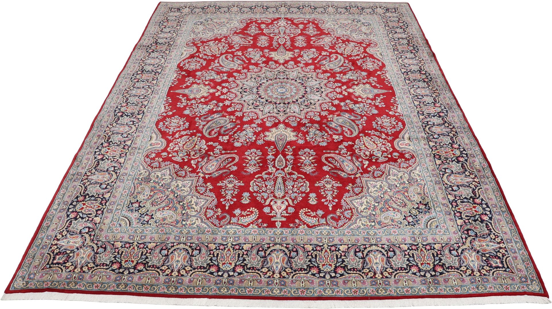 Alternative view of Wool Kerman Persian Rug 246 × 331 cm, hand-knotted