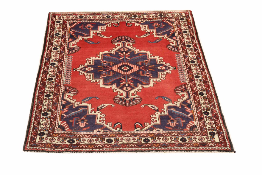 Alternative view of Persian Rug 153 × 112 cm in Wool, hand-knotted