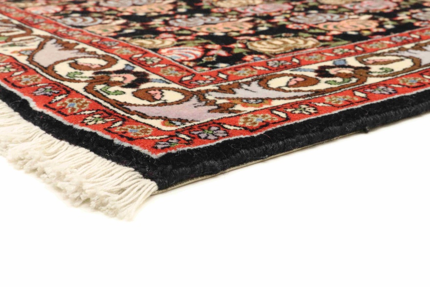 Alternative view of Bijar Persian Rug 105 × 72 cm in Wool, hand-knotted