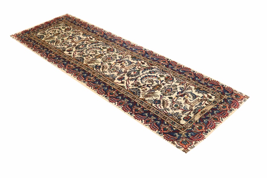 Alternative view of Wool Kashmar Persian Rug 290 × 99 cm, hand-knotted