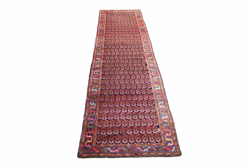 Alternative view of Wool Malayer Persian Rug 480 × 110 cm, hand-knotted