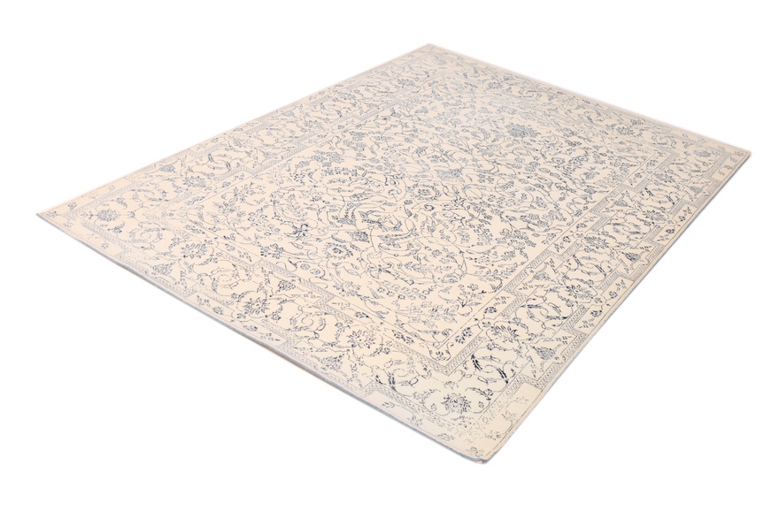 Alternative view of Hand-Knotted Indian Rug, 241 × 173 cm