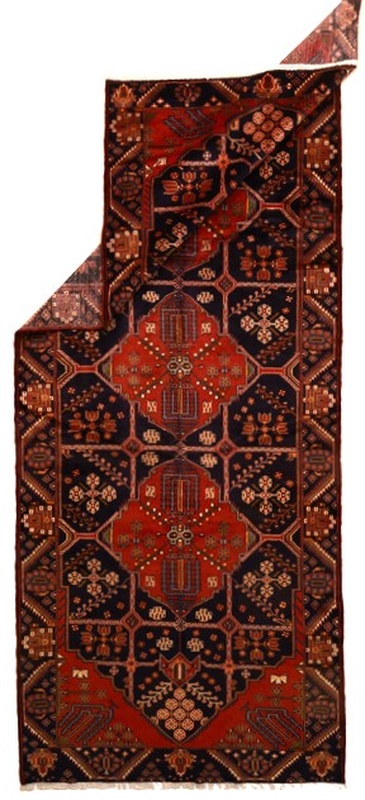 Alternative view of Hand-Knotted Persian Rug, 397 × 161 cm, Wool