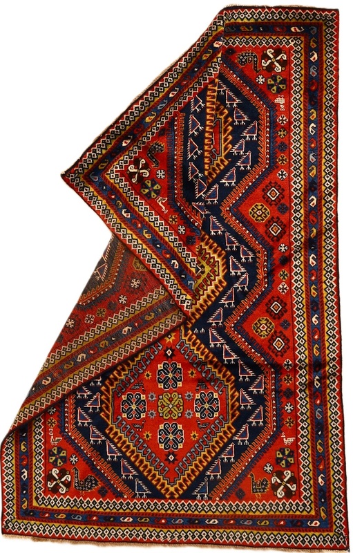 Alternative view of Antique Persian Rug 171 × 110 cm, Wool