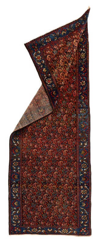 Alternative view of Antique Malayer Persian Rug 291 × 103 cm, Wool