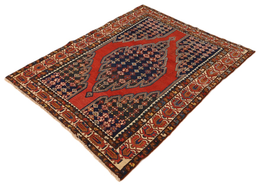 Alternative view of Antique Persian Rug 168 × 138 cm, Wool