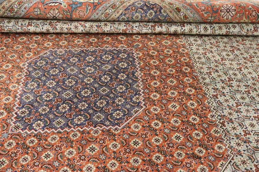 Alternative view of Antique Tabriz Persian Rug, 400 × 312 cm, Wool
