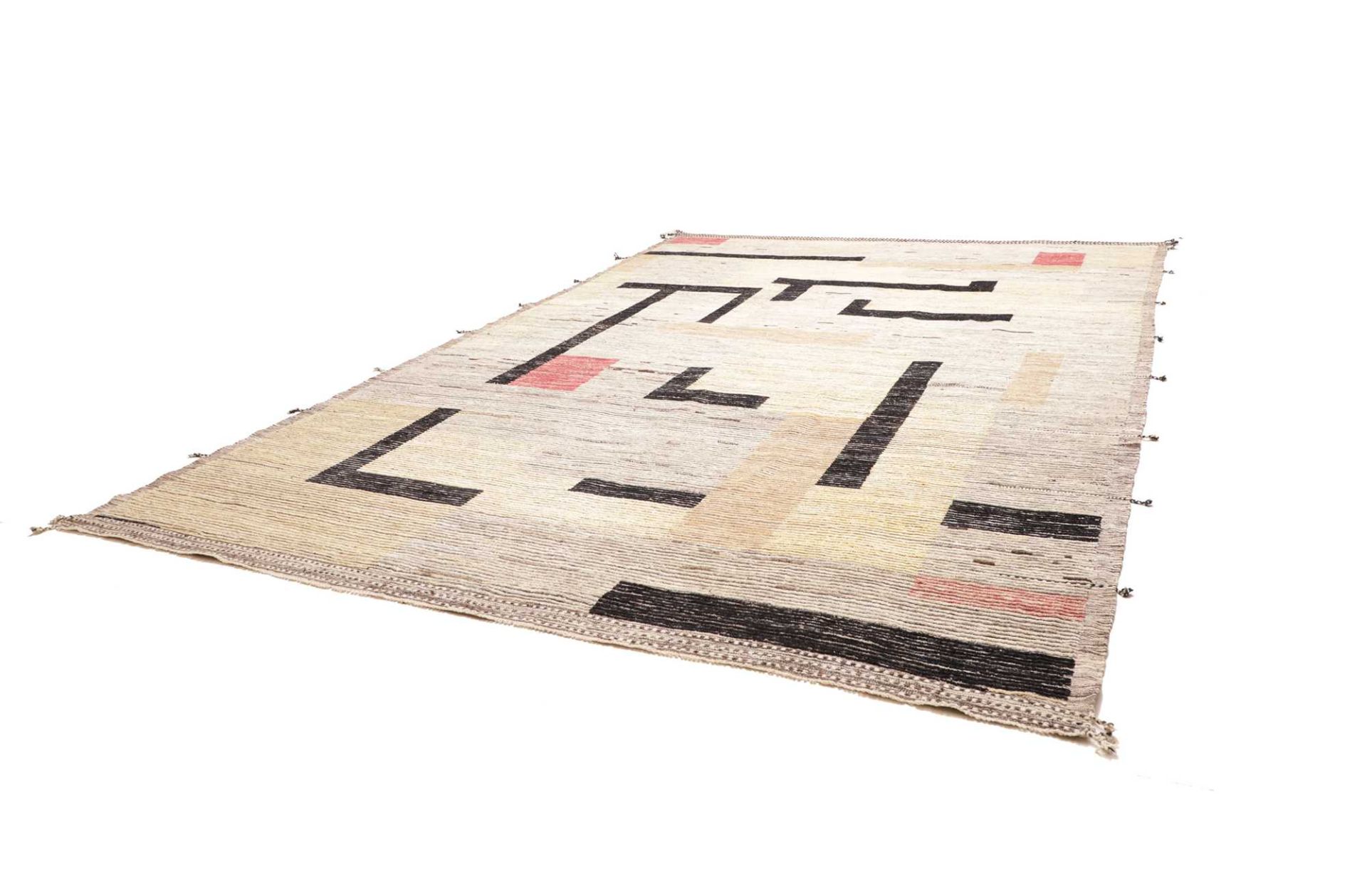 Alternative view of Hand-Knotted Pakistani Rug, 309 × 414 cm, Wool