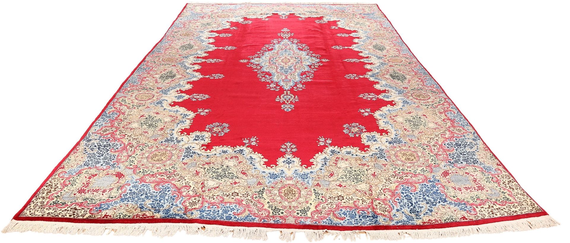 Kerman Persian Rug 310 × 498 cm in Wool, hand-knotted - Image 4