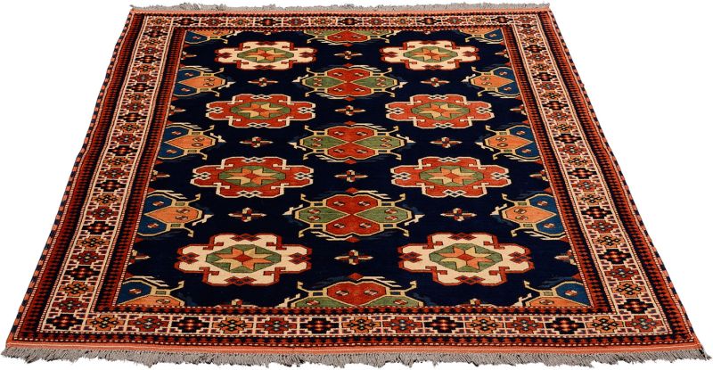 Alternative view of Pakistani Rug 154 × 183 cm in Wool, hand-knotted