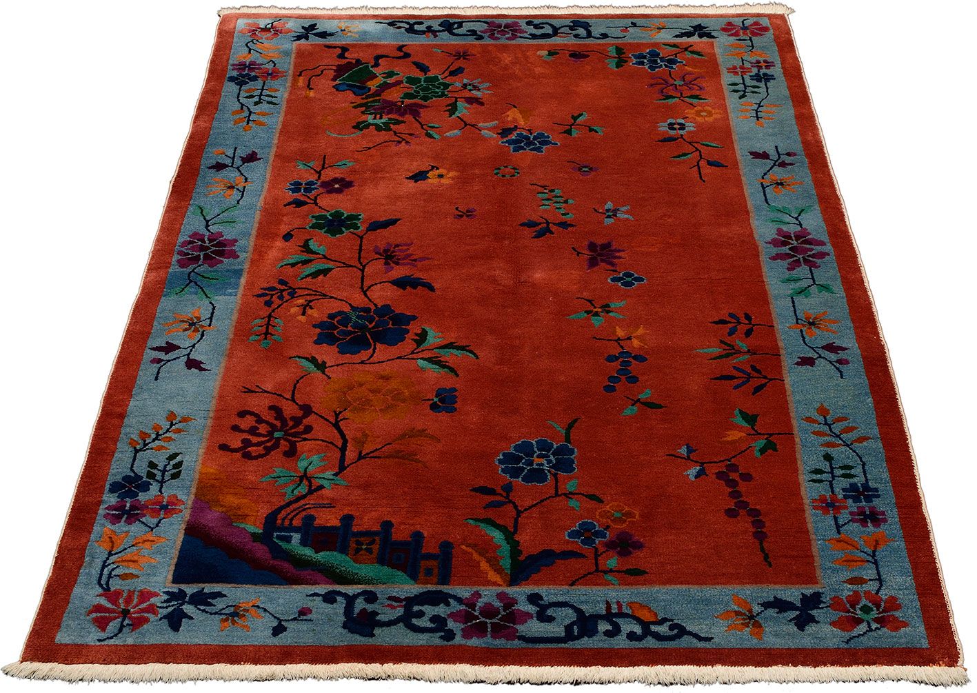 Alternative view of Antique Chinese Rug, 125 × 207 cm, Wool