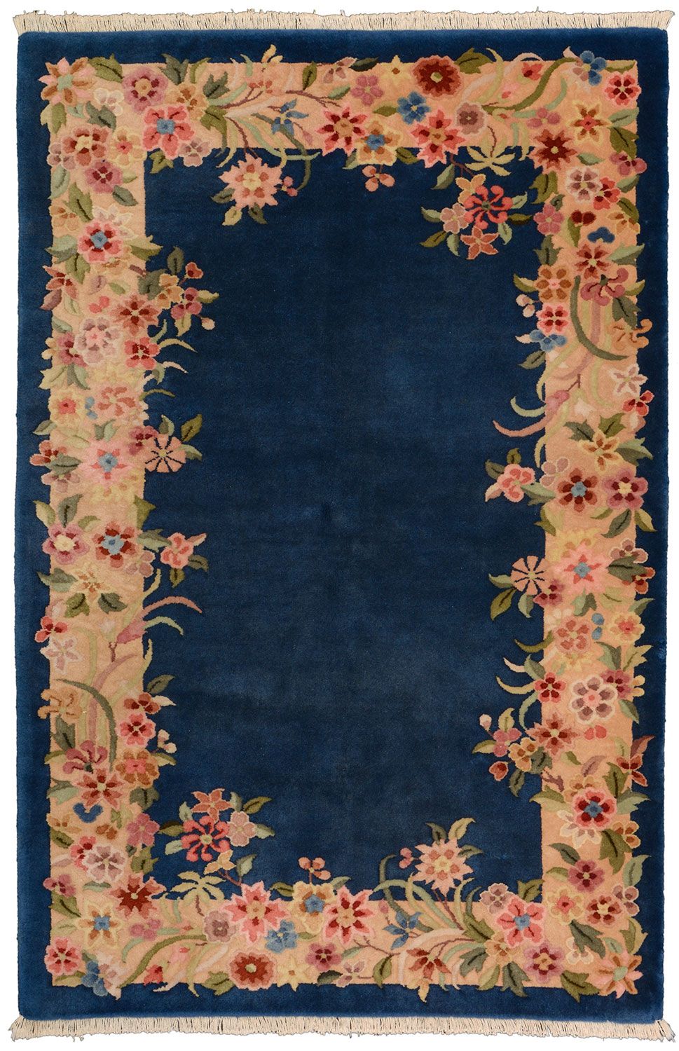 Antique Chinese Rug, 130 × 201 cm, Wool