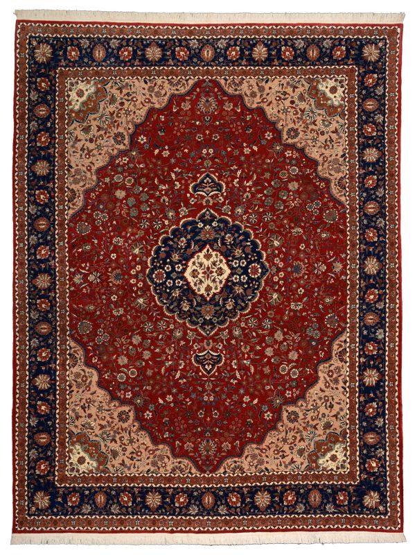 Hand-Knotted Isfahan Chinese Rug, 245 × 325 cm, Wool