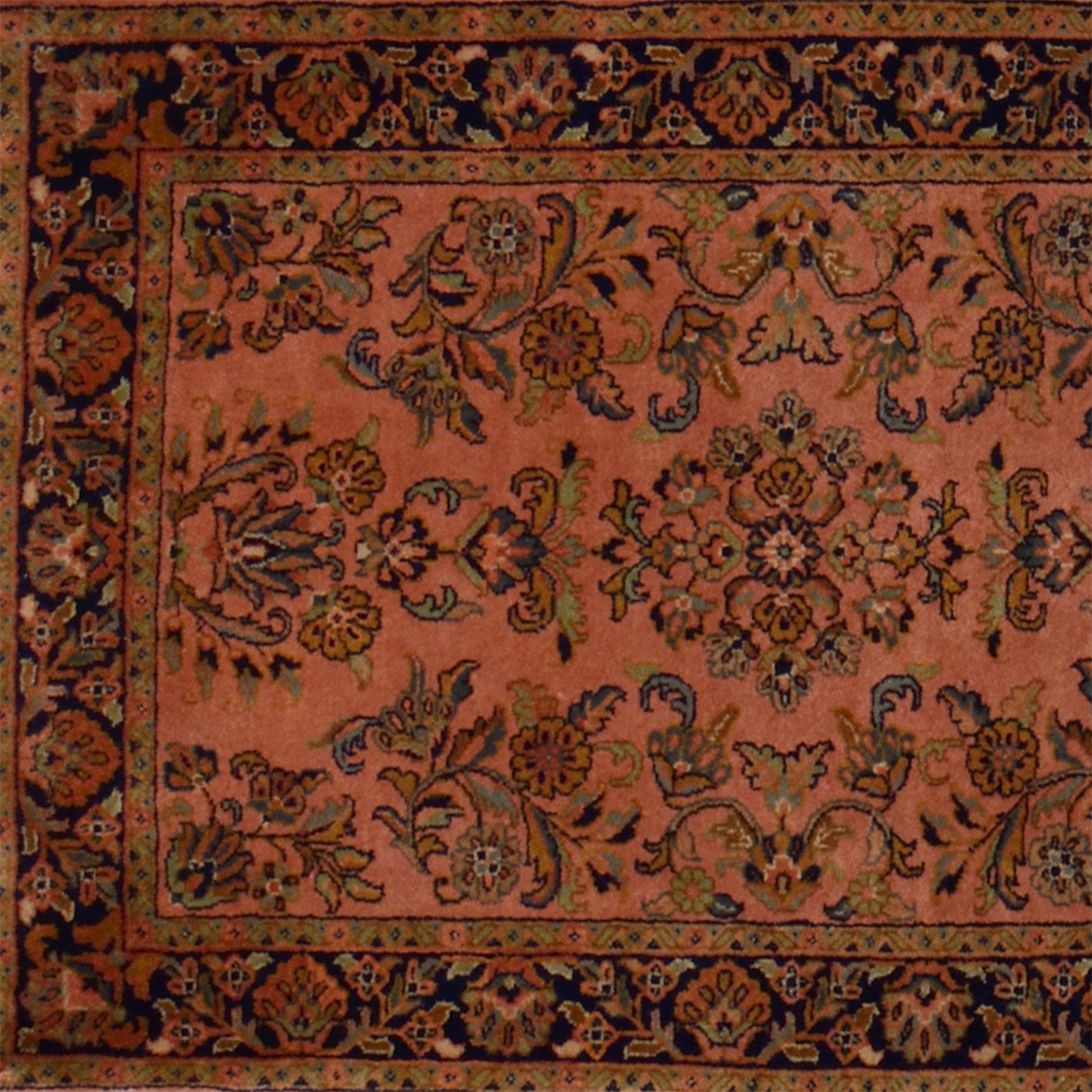 Sarouk Indian Rug 92 × 290 cm in Wool, hand-knotted - Image 4