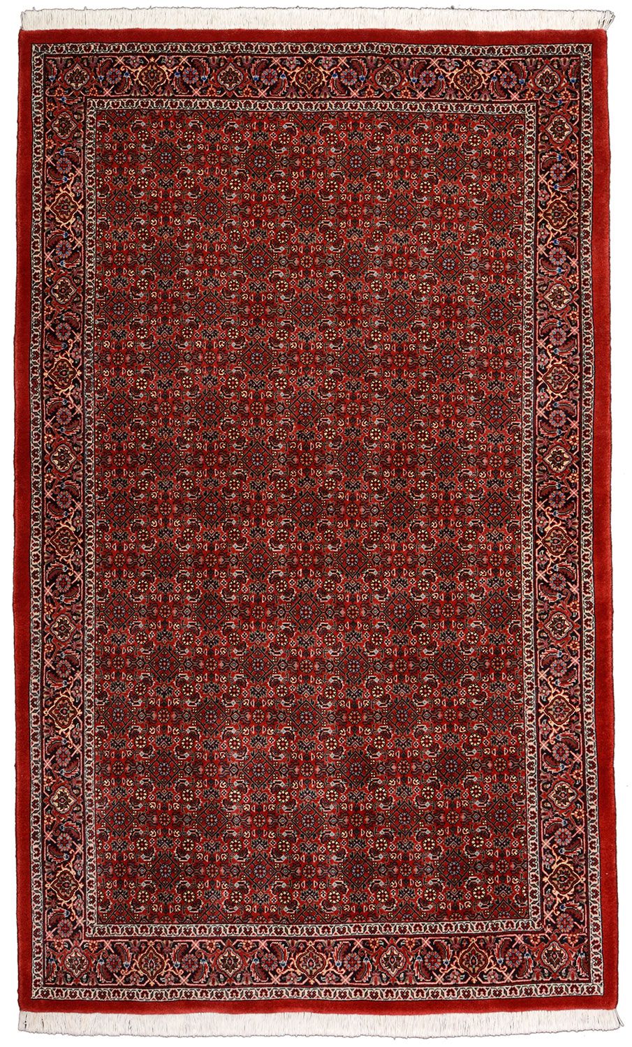 Wool & Silk Bijar Persian Rug 114 × 186 cm, hand-knotted