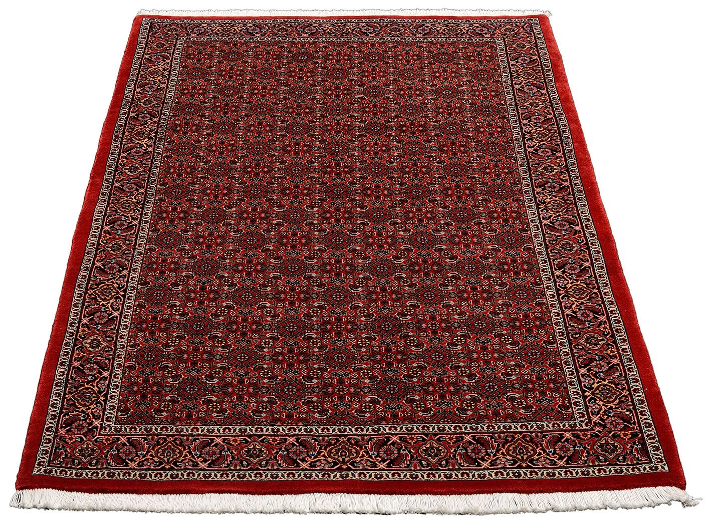 Alternative view of Wool & Silk Bijar Persian Rug 114 × 186 cm, hand-knotted