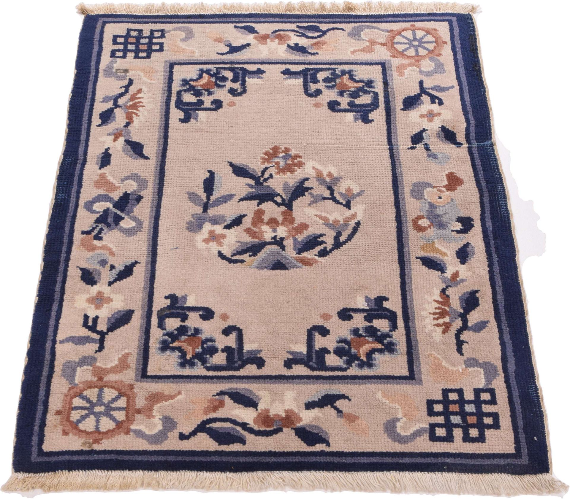 Alternative view of Chinese Rug 62 × 89 cm in Wool, hand-knotted