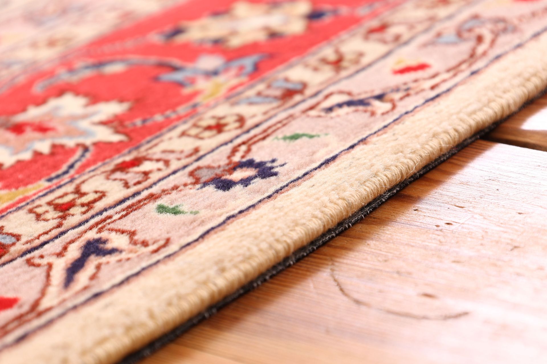 Tabriz Persian Rug 153 × 202 cm in Wool & Silk, hand-knotted - Image 6