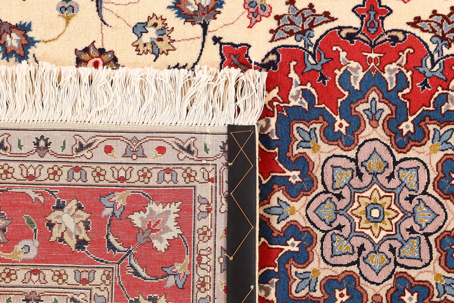 Tabriz Persian Rug 153 × 202 cm in Wool & Silk, hand-knotted - Image 7